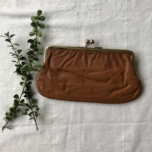 Vintage Genuine Italian Leather Clutch